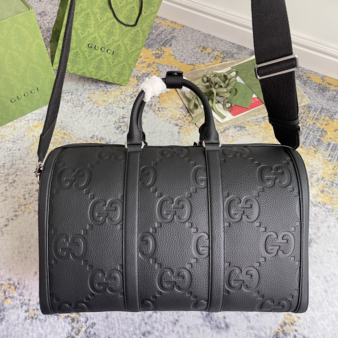 G*u*i Small jumbo GG duffle bag 45x29x25cm