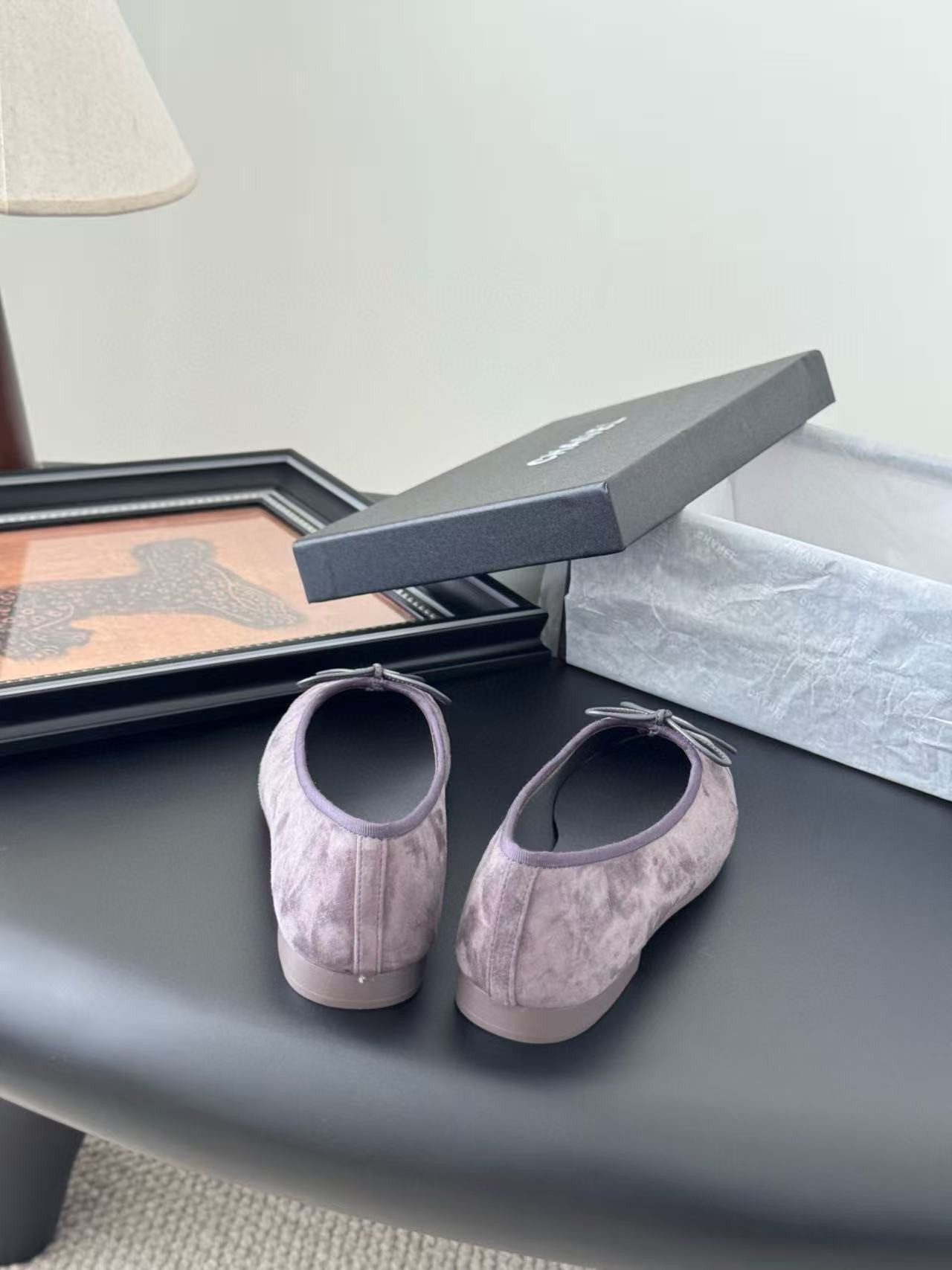 UA Ch*el Ballet flats