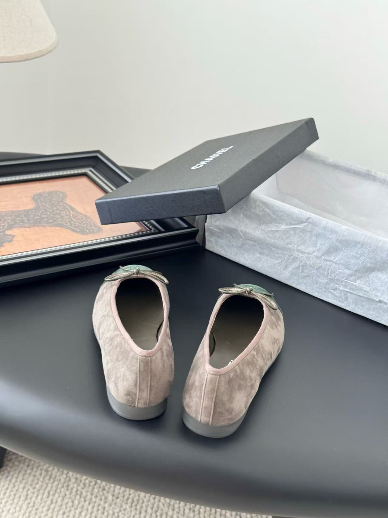 UA Ch*el Ballet flats