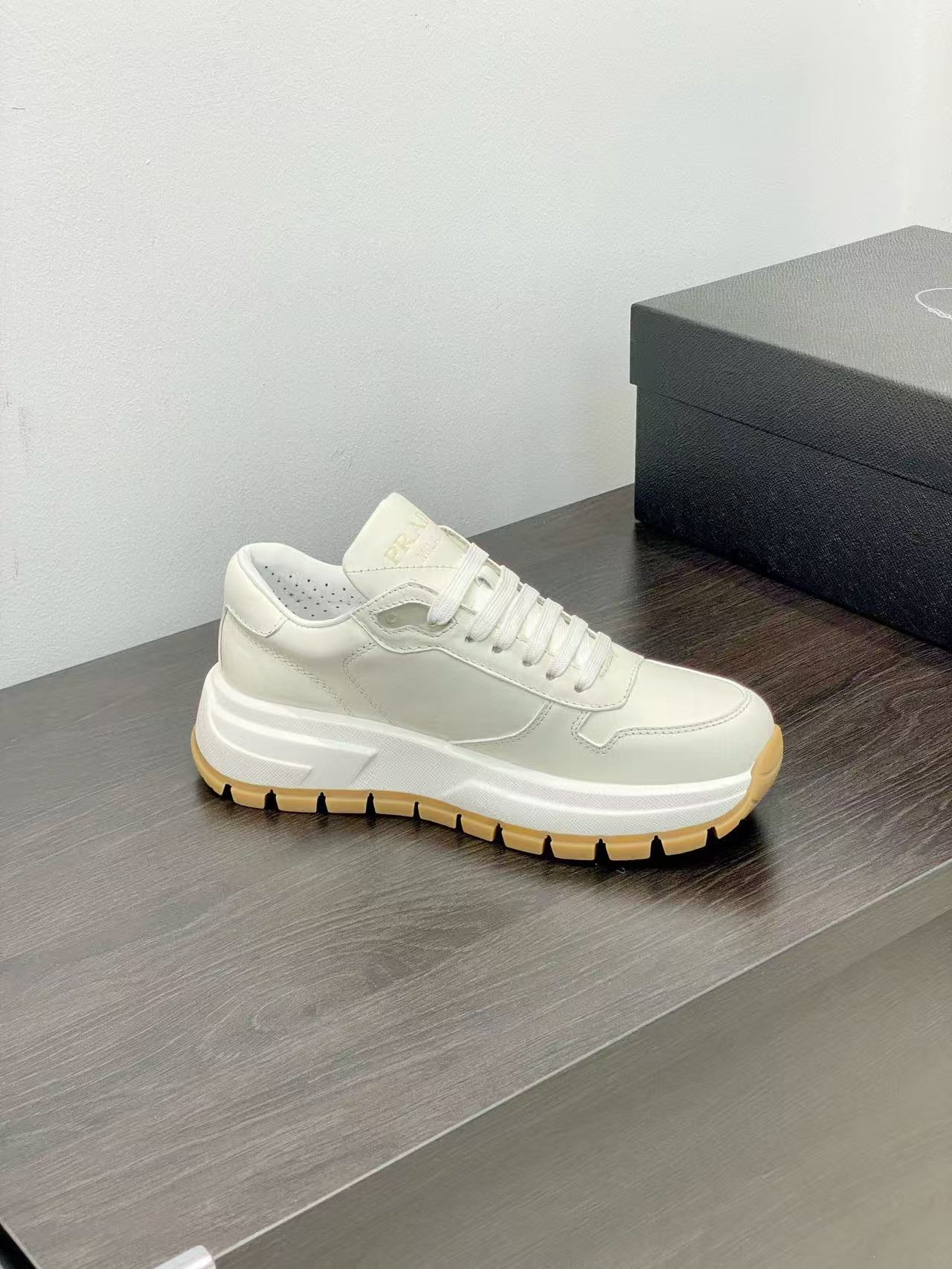 UA Pra*a Prax 01 leather sneakers