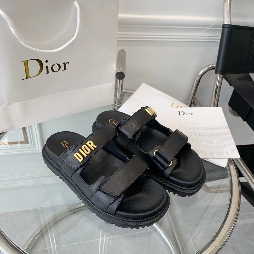 D*0r D*0rACT SANDAL Black