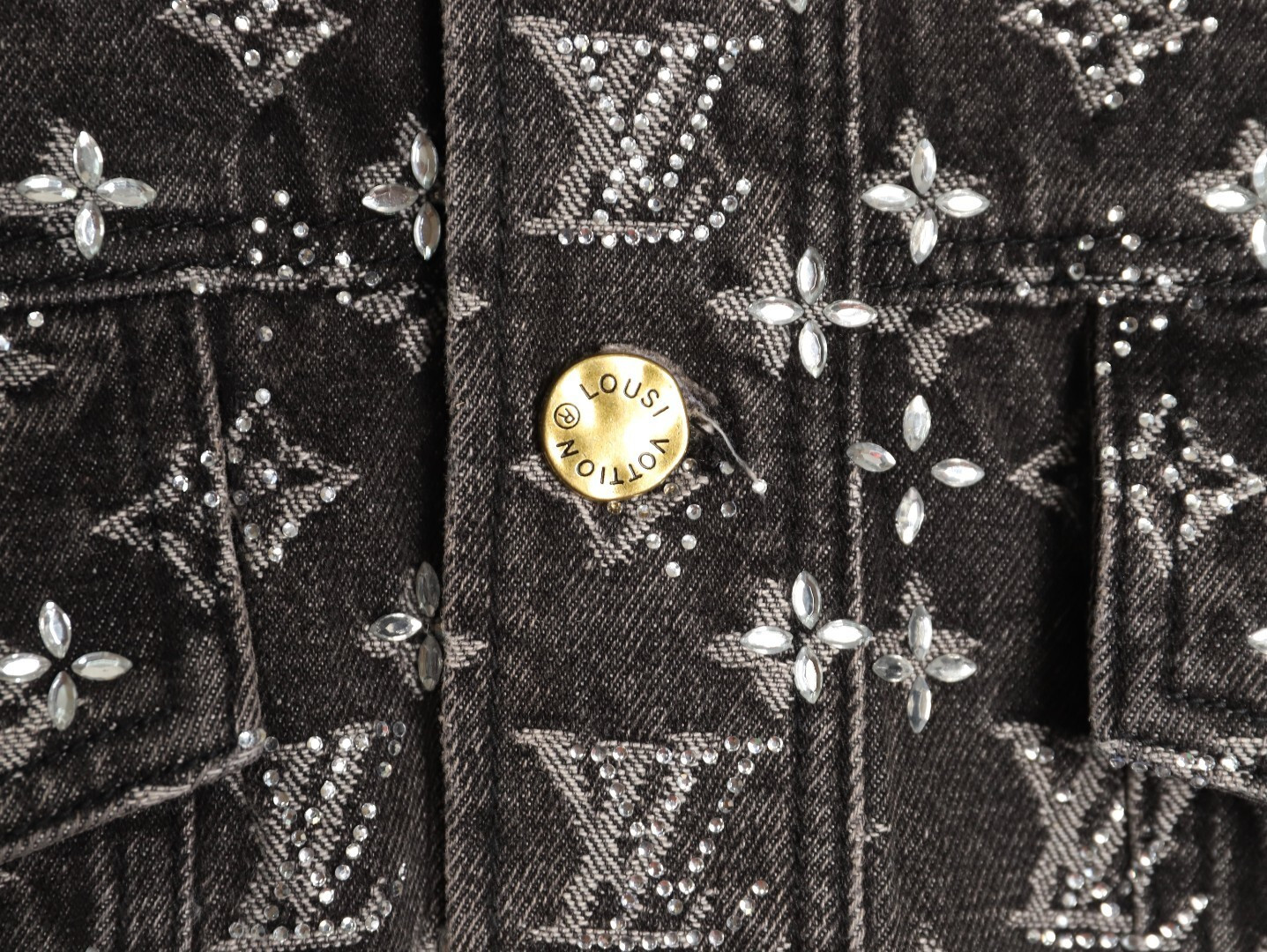 L0*is V*t0n LV Denim Jacket