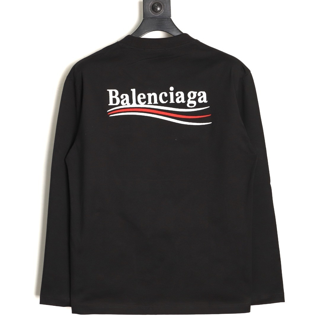 Ba*len*cia*ga Long-sleeved T-shirt