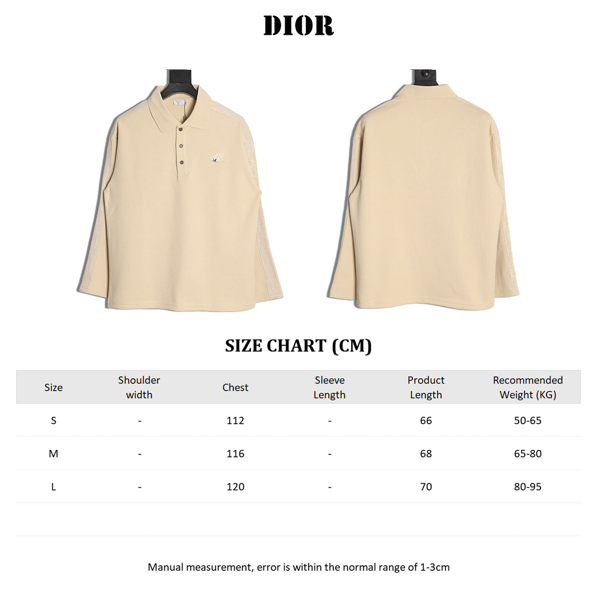 D*0r Long-sleeved Polo Shirt