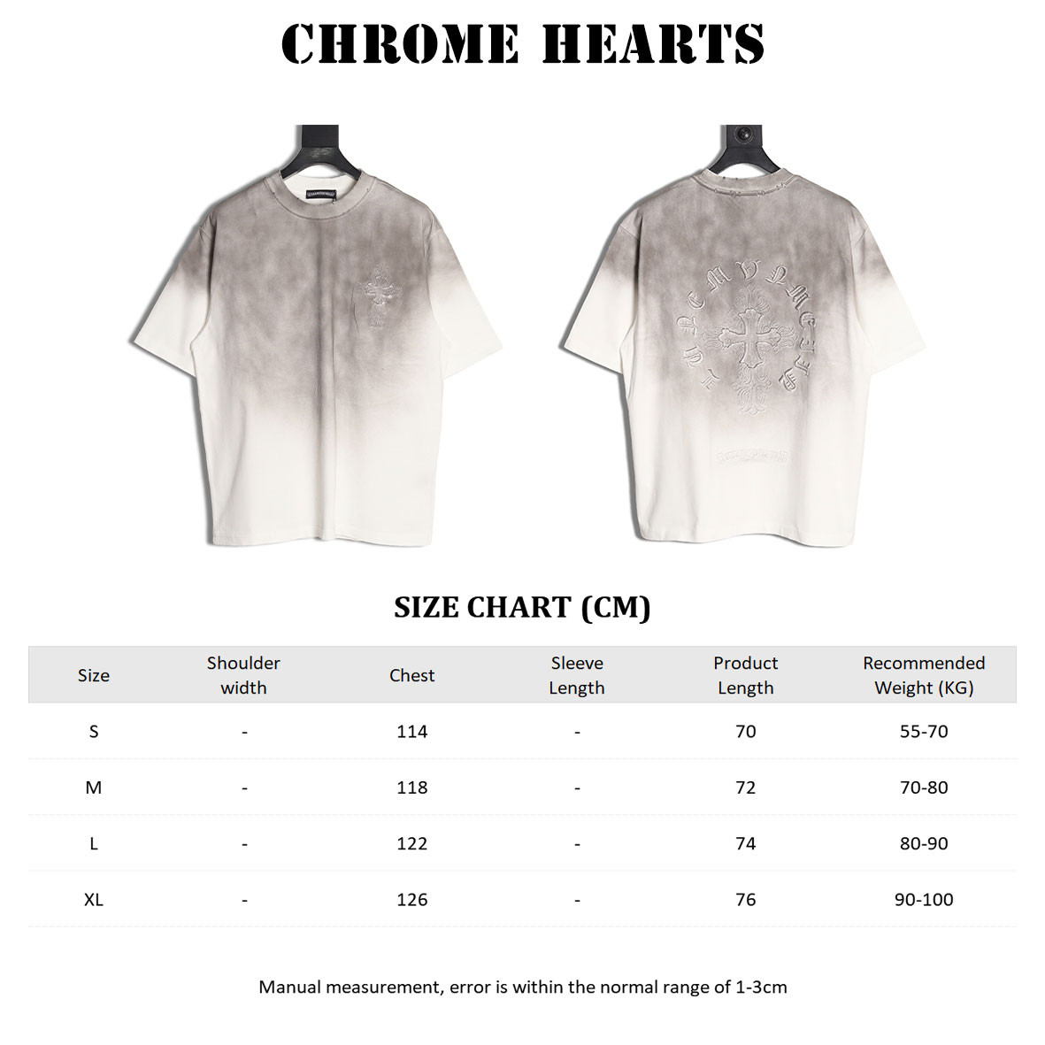 Ch**me He**ts 25ss Short-sleeved T-shirt