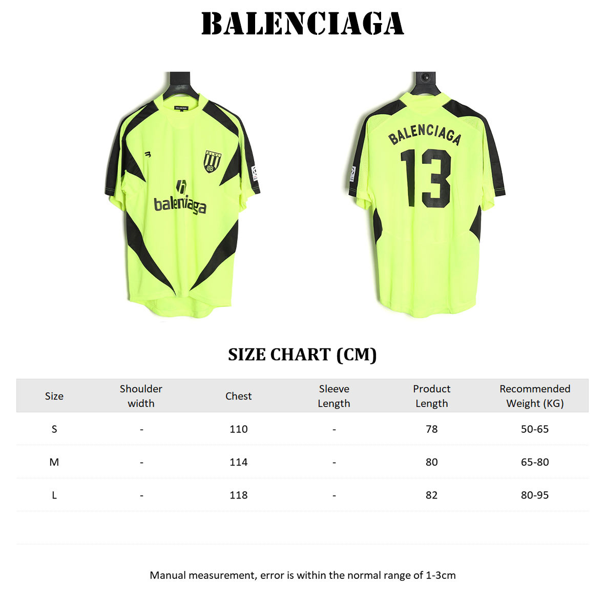 Ba*len*cia*ga Short-sleeved T-shirt