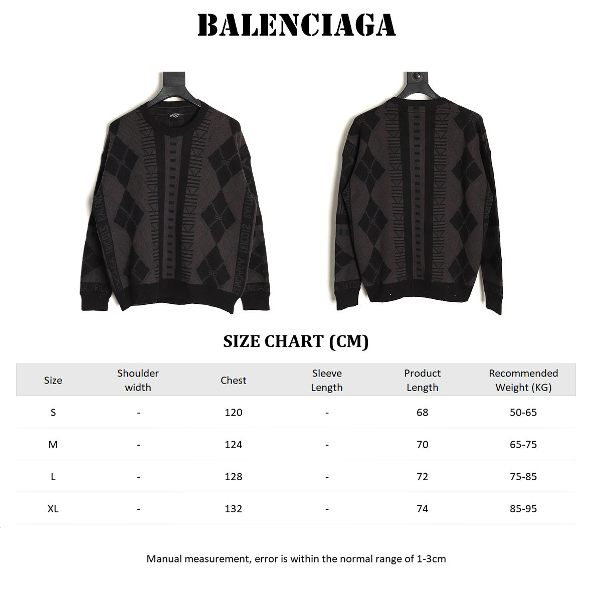 Ba*len*cia*ga BLCG 25ss knitting Sweaters