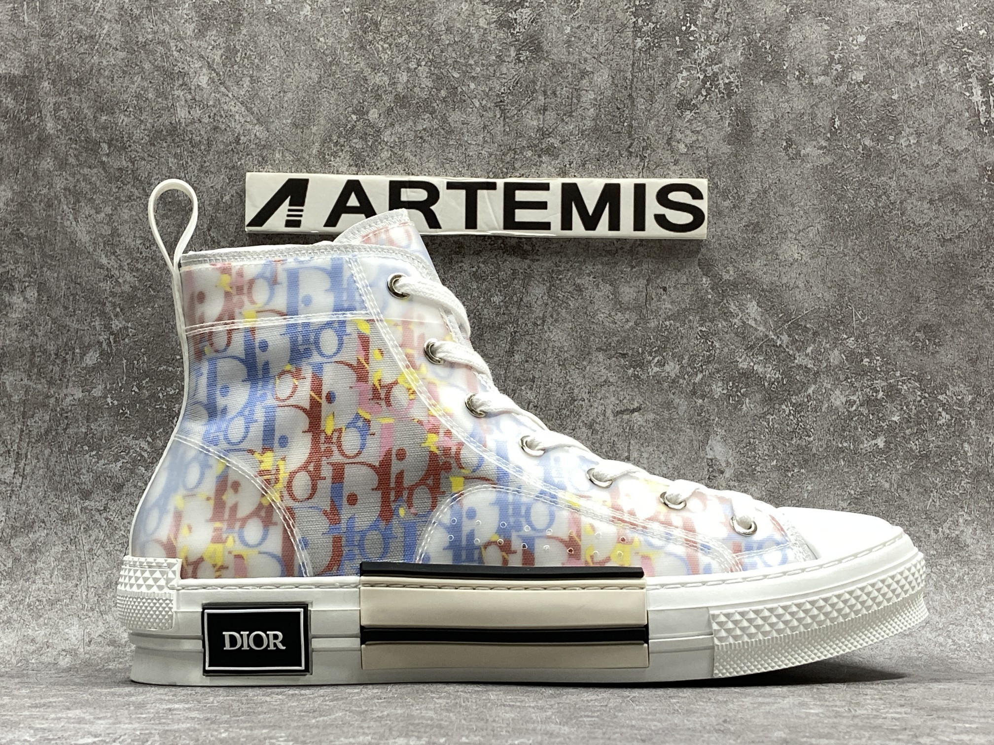 D*0r B23 High Top Multicolor Oblique