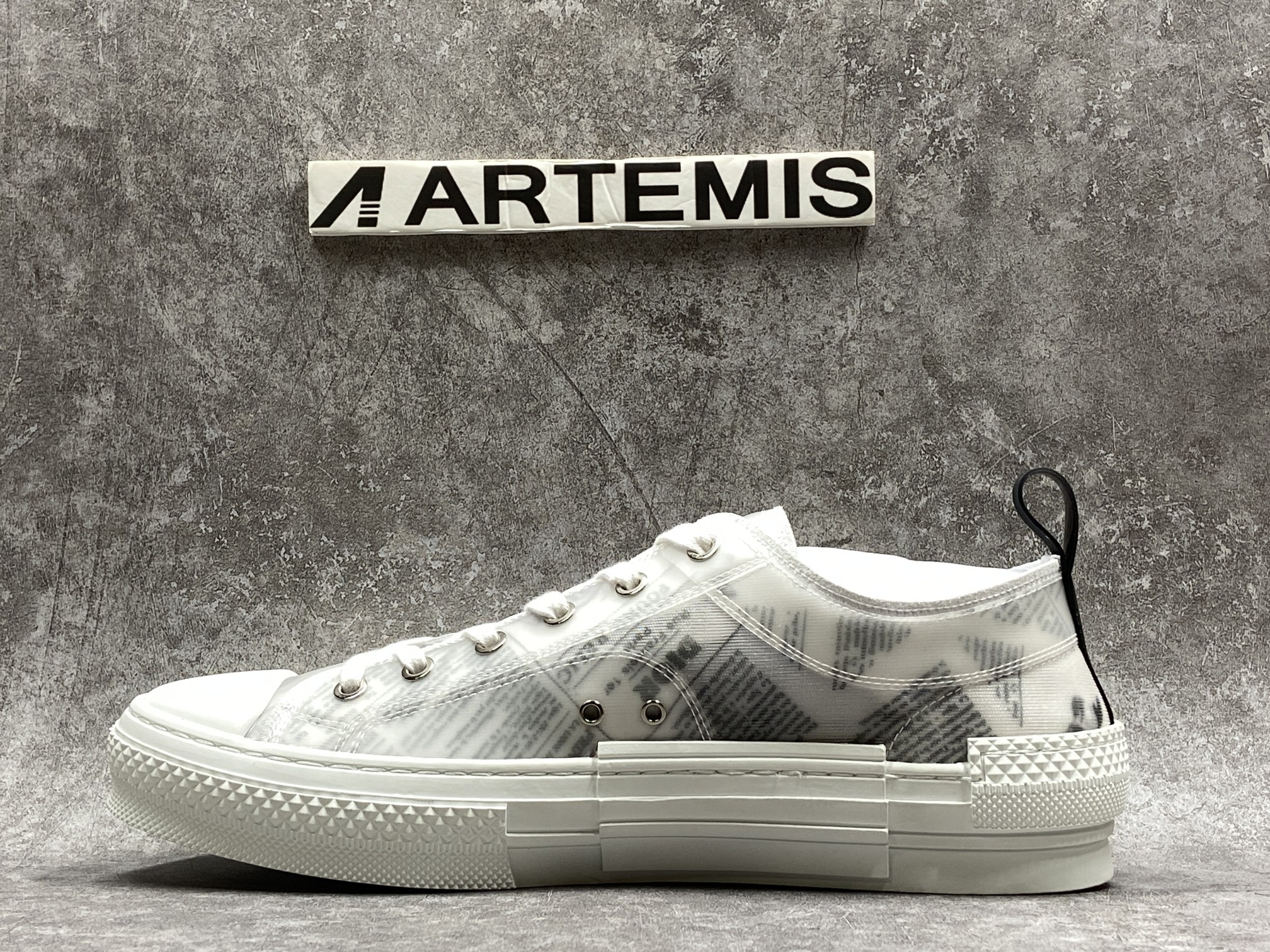 D*0r B23 Low Top Daniel Asham Newspaper