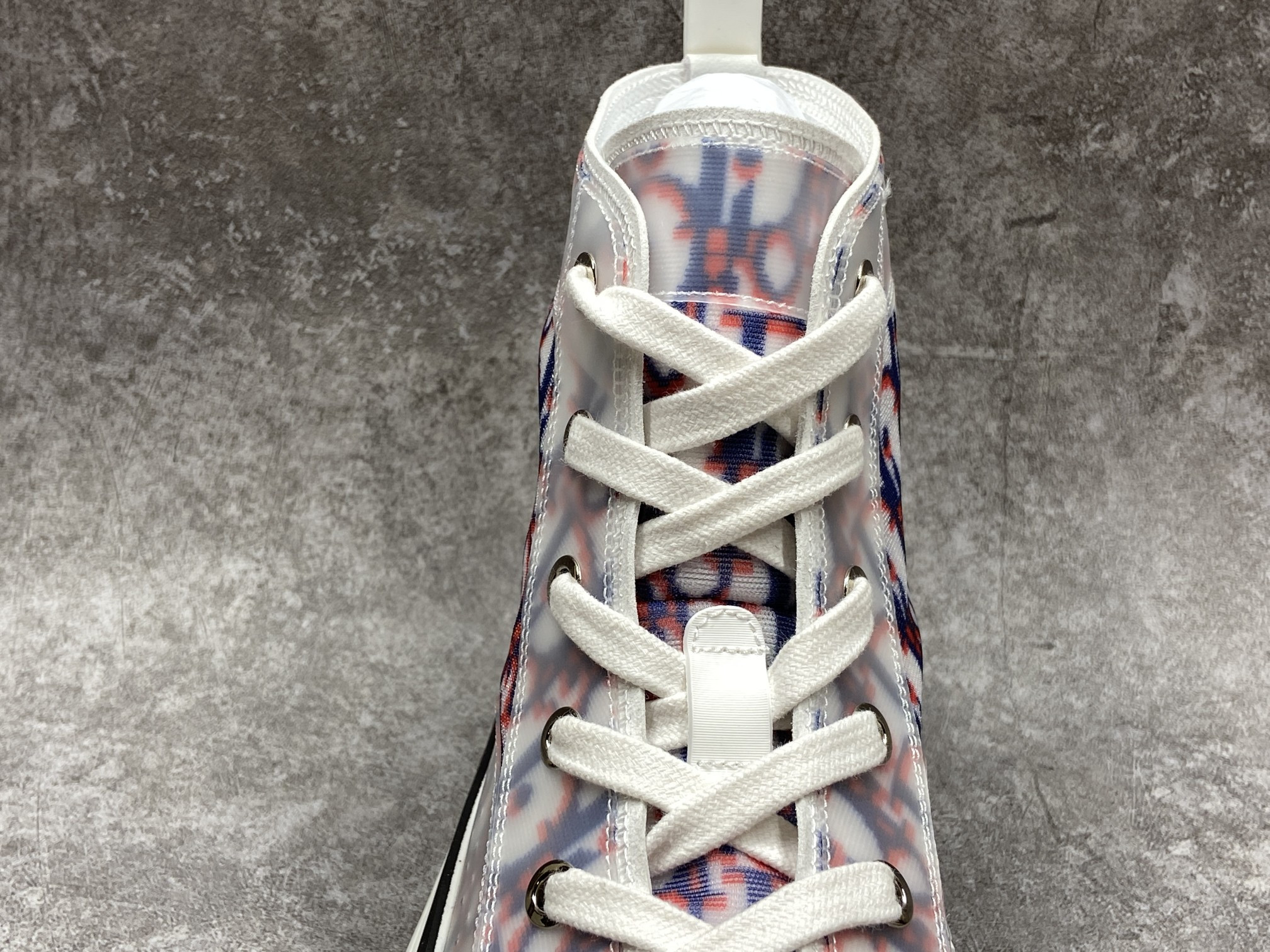 D*0r B23 High Top Red Blue Oblique