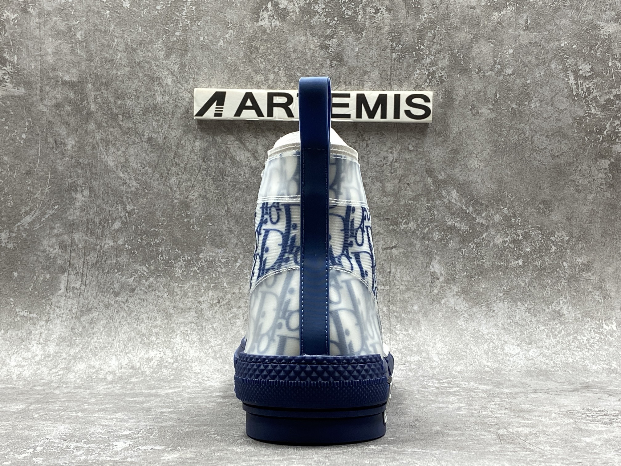 D*0r B23 High Top Blue Oblique