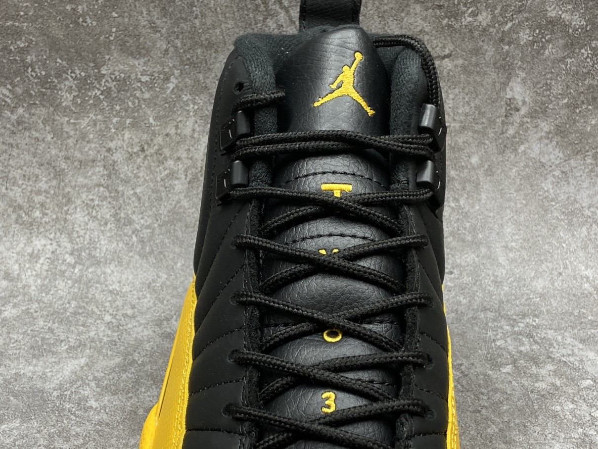 Air Jordan 12 Retro Black University Gold