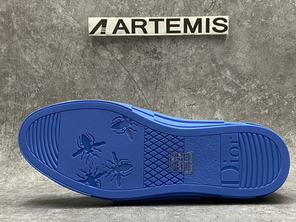 D*0r B23 High Top Gradient Blue