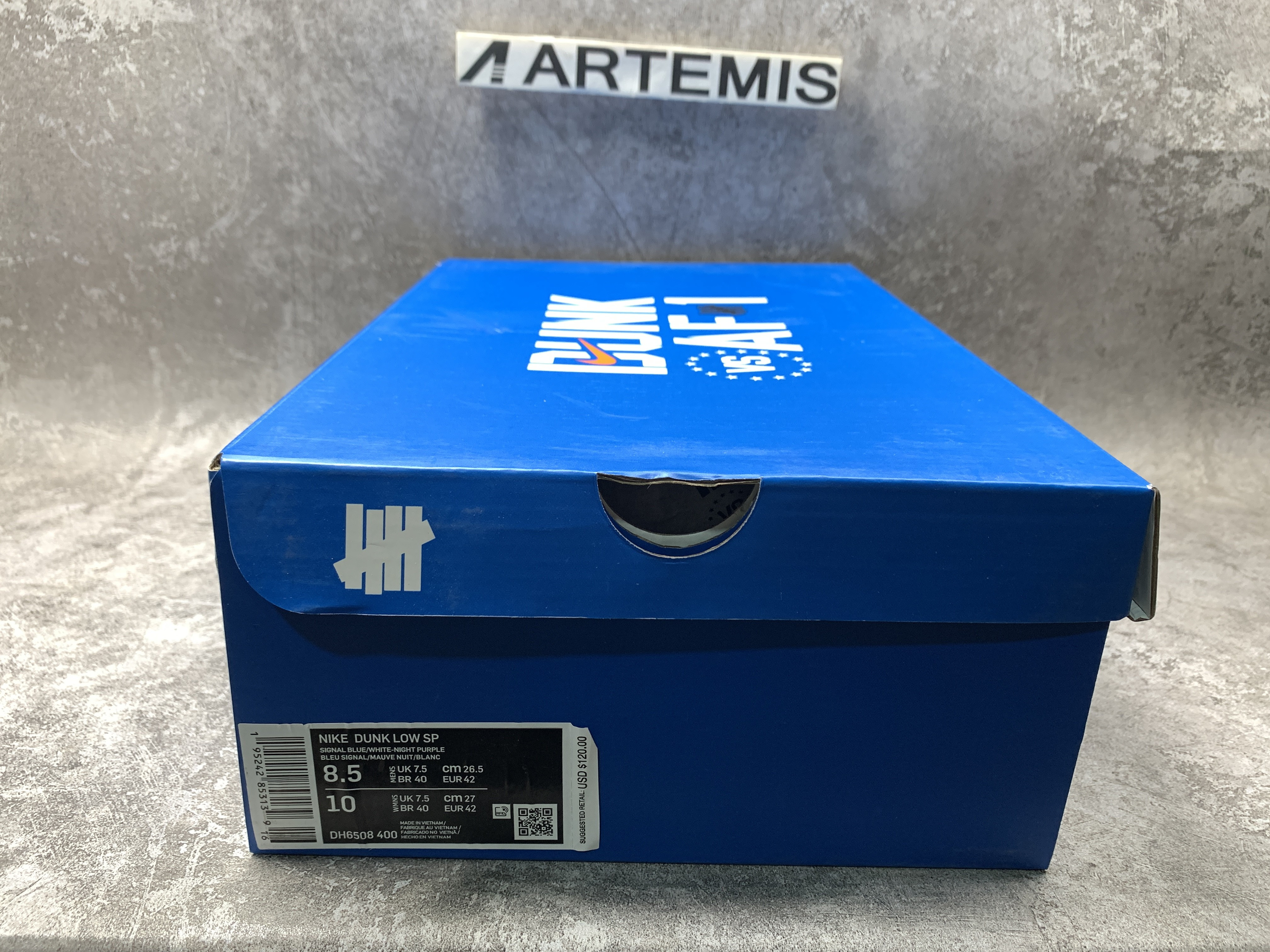 Nike Dunk Low UNDEFEATED Dunk vs. AF1