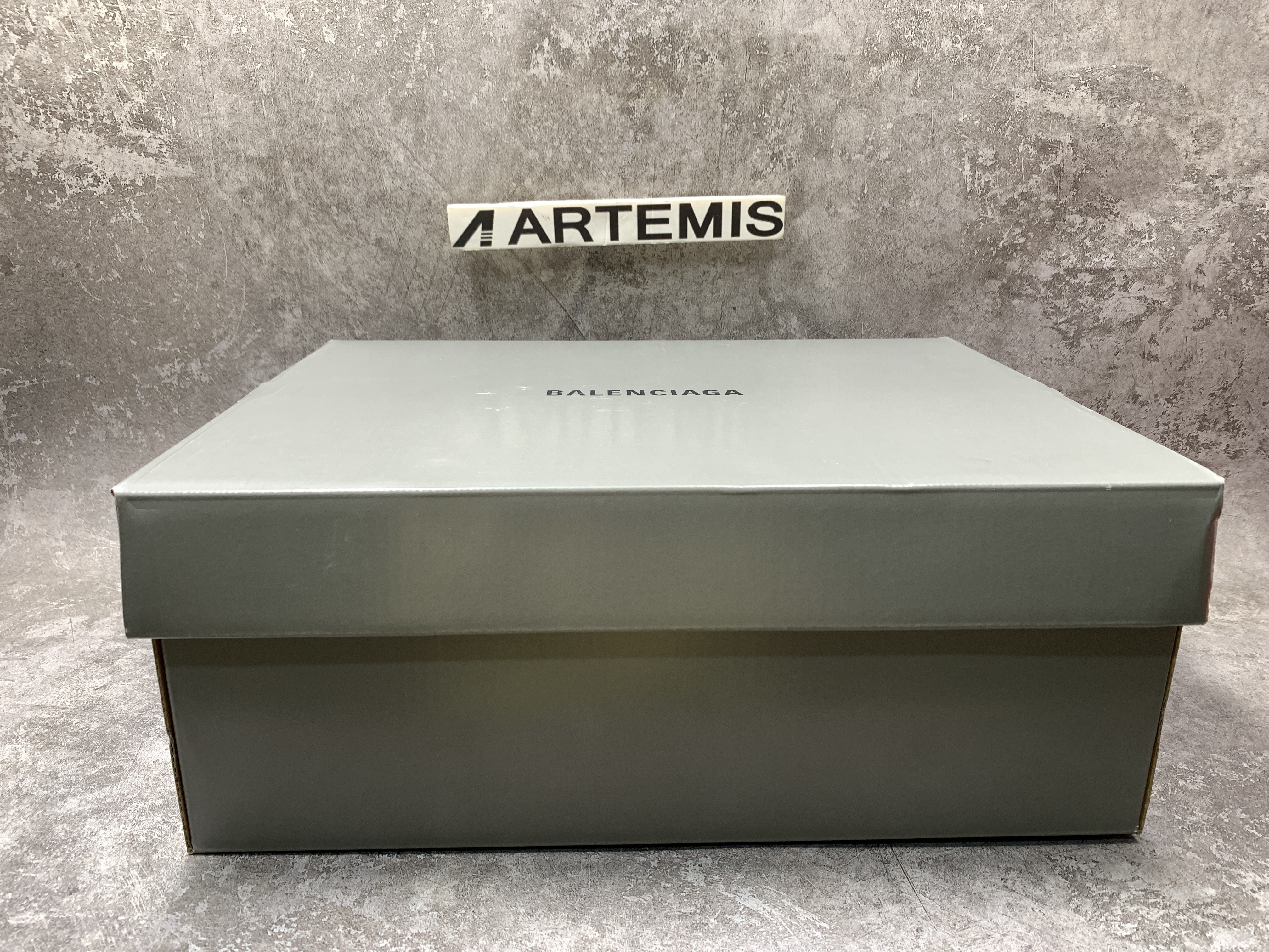 Balenciga Black Faded Track Sneakers