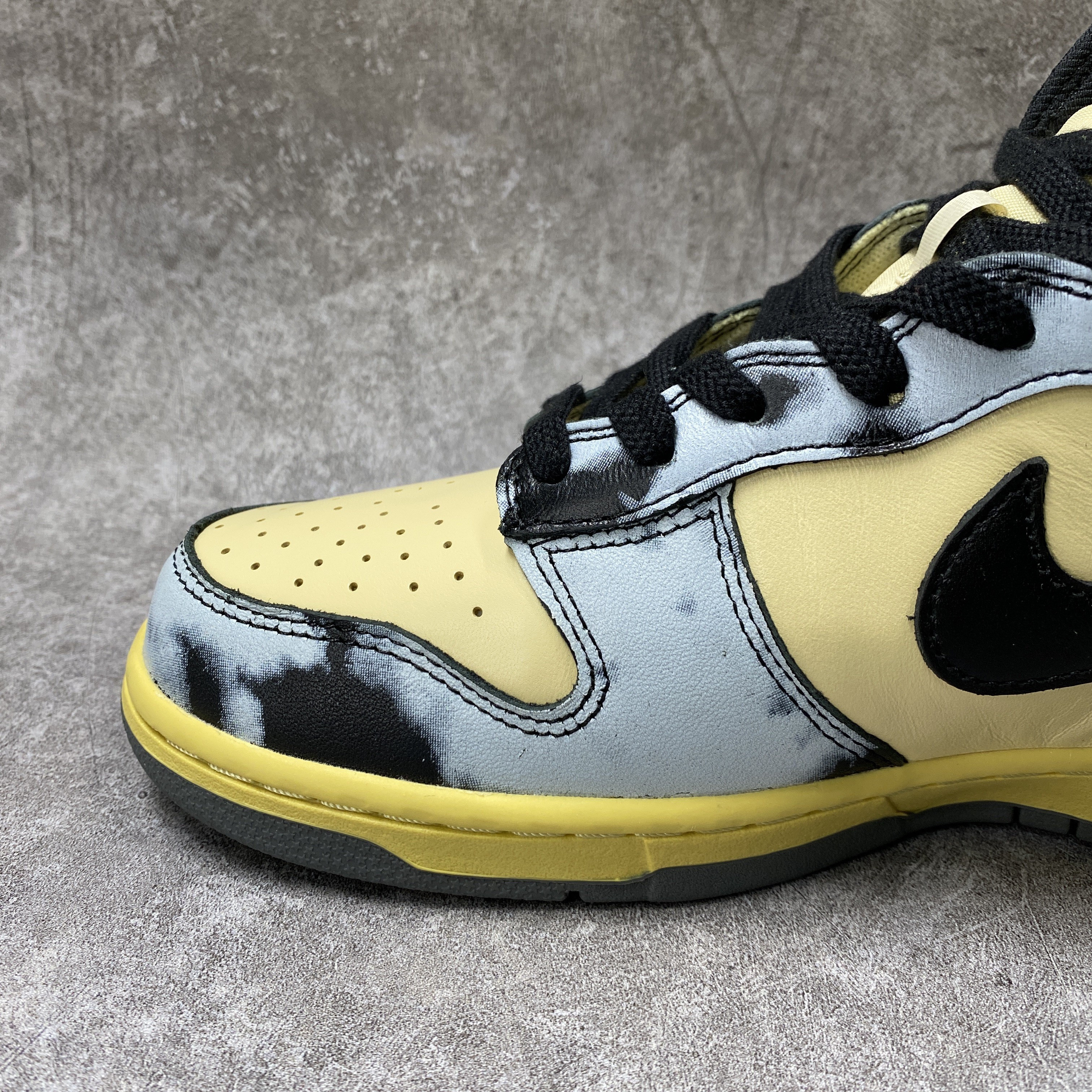 Nike Dunk High 1985 Black Acid Wash