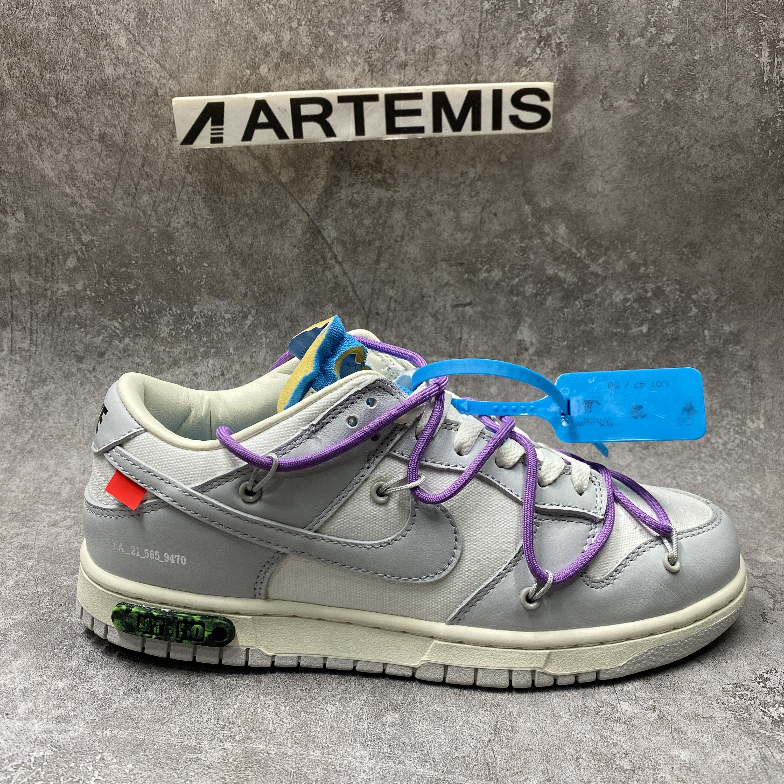 Nike Dunk Low Off-White Lot 47