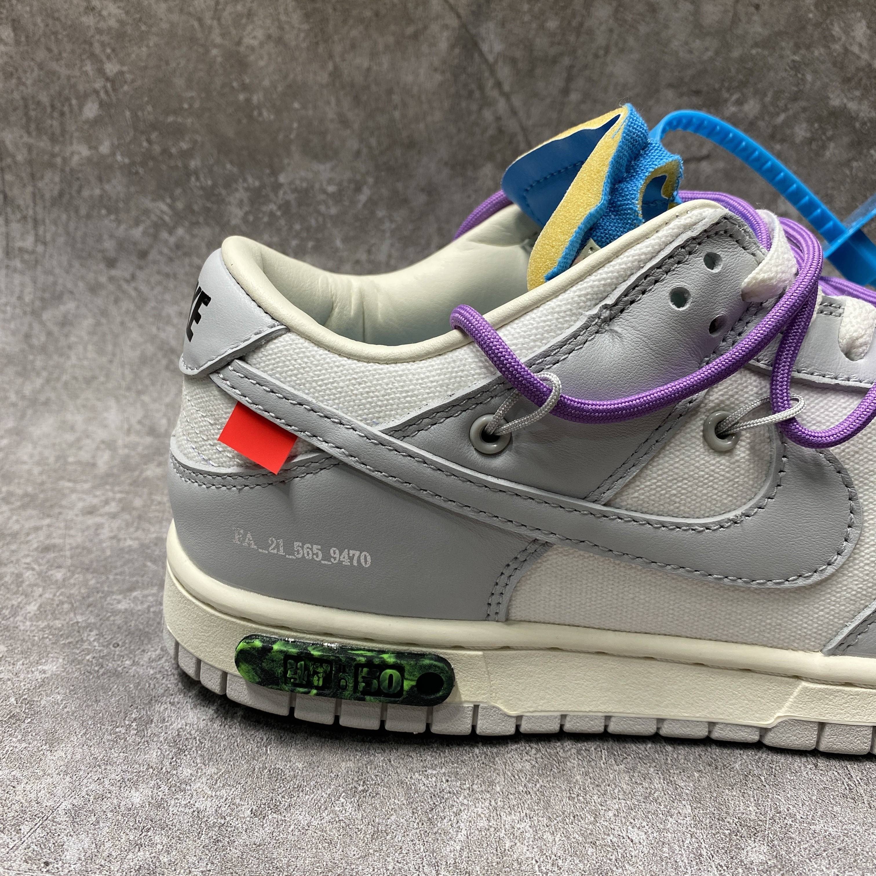 Nike Dunk Low Off-White Lot 47