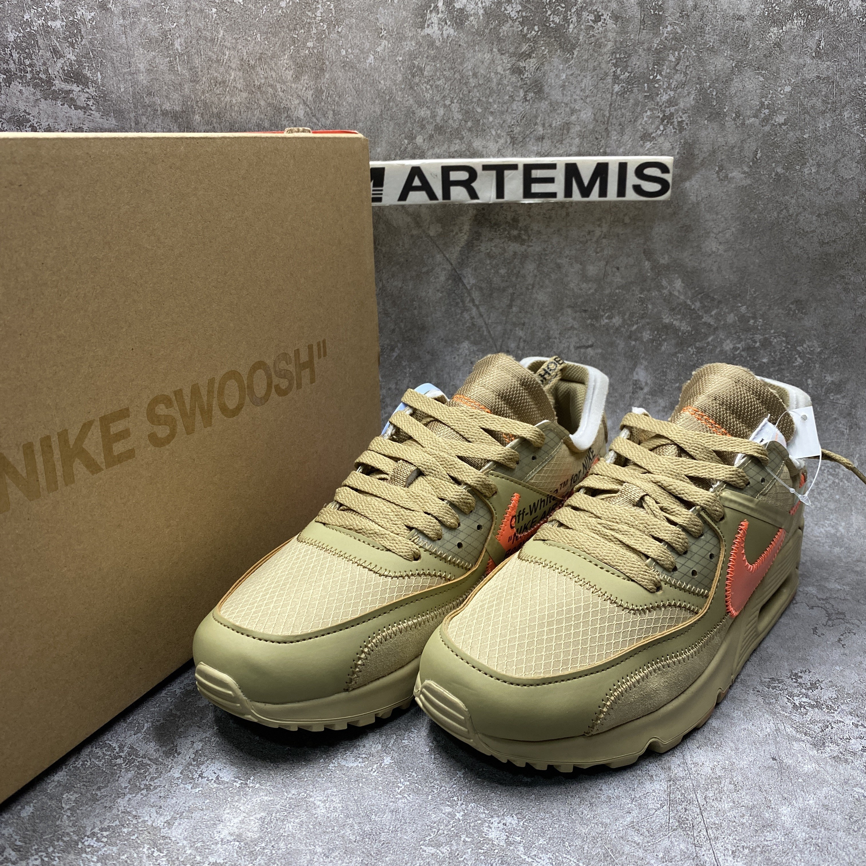Air Max 90 OFF-WHITE Desert Ore