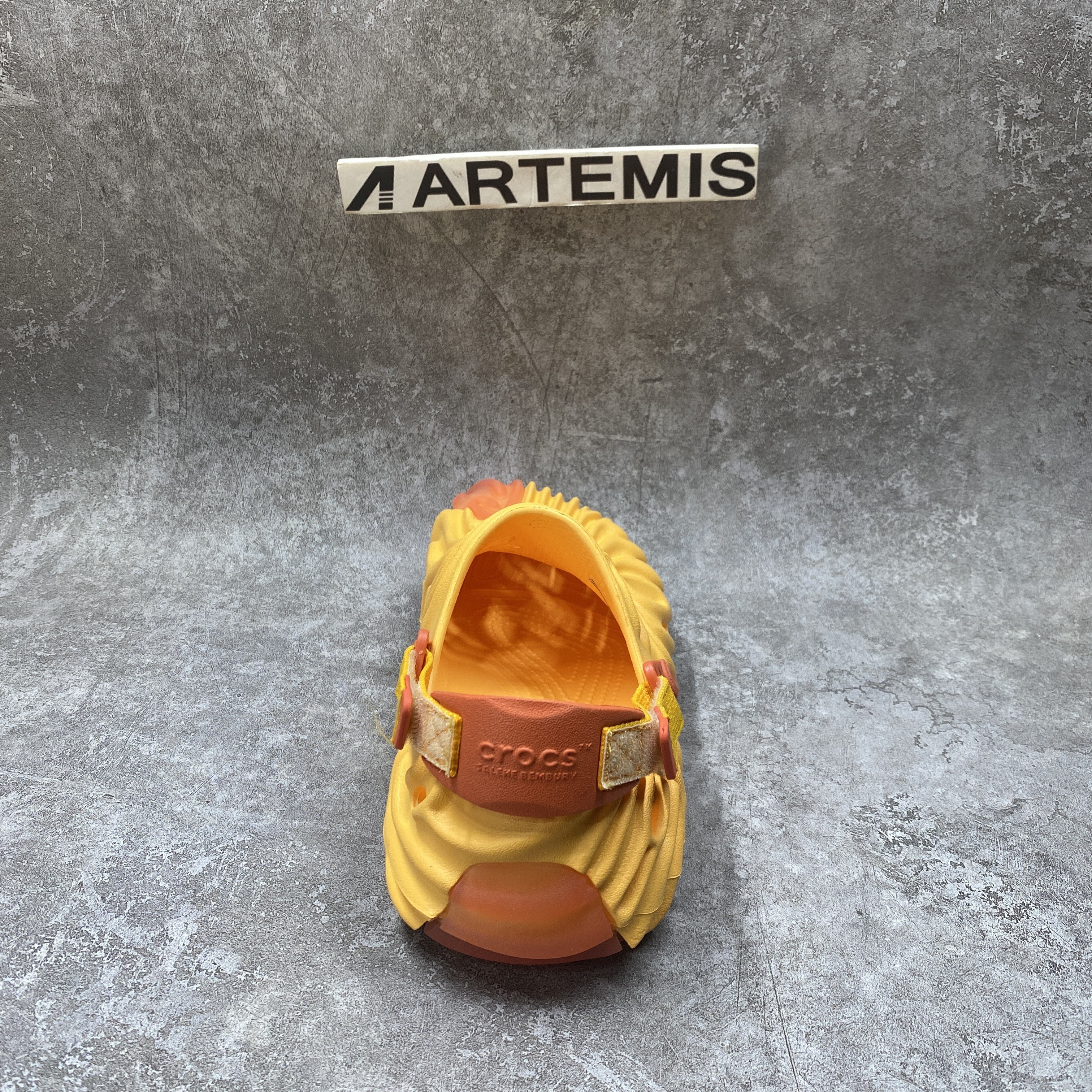 Cr*0*s Pollex Clog by Salehe Bembury Yellow