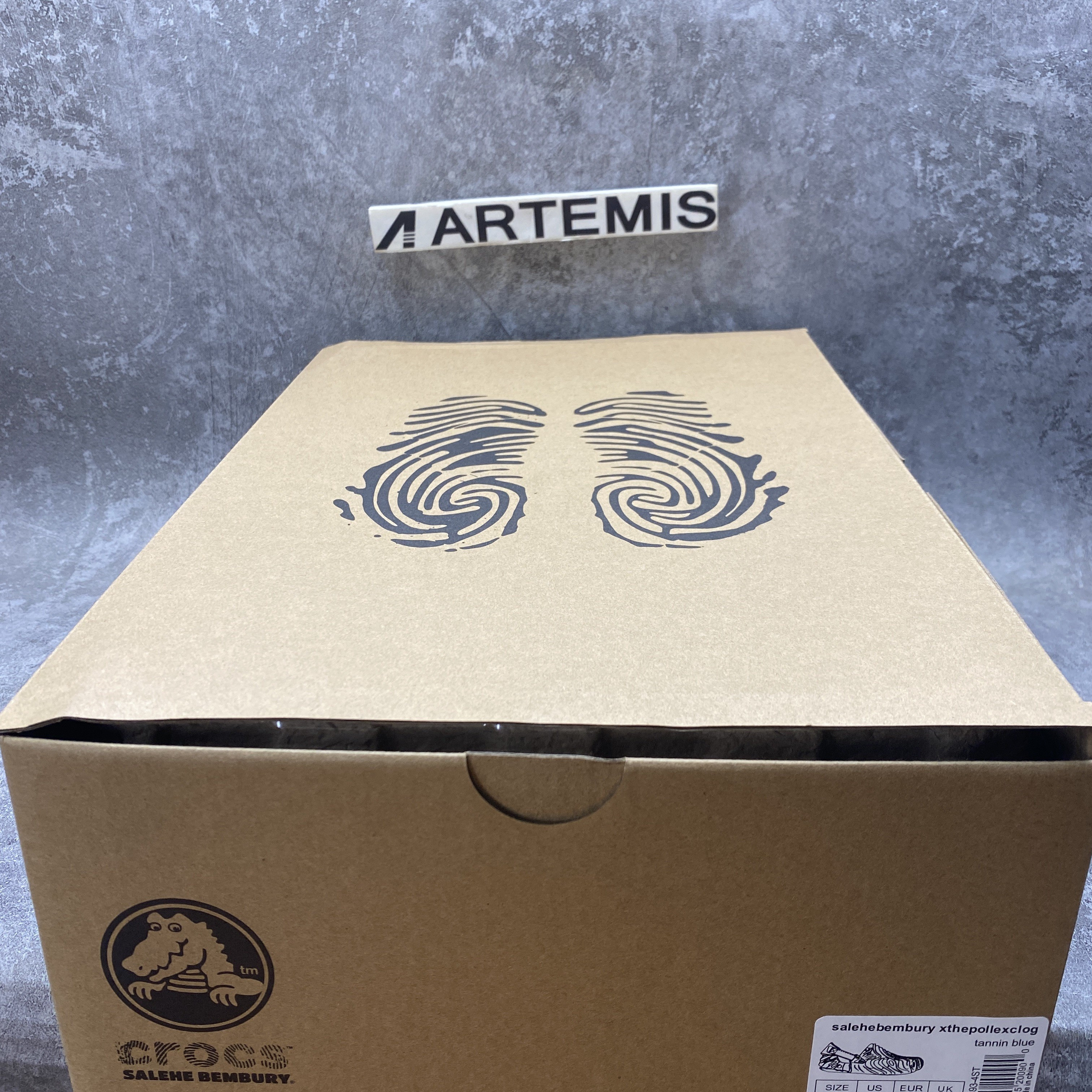 Cr*0*s Pollex Clog by Salehe Bembury Tannin Blue