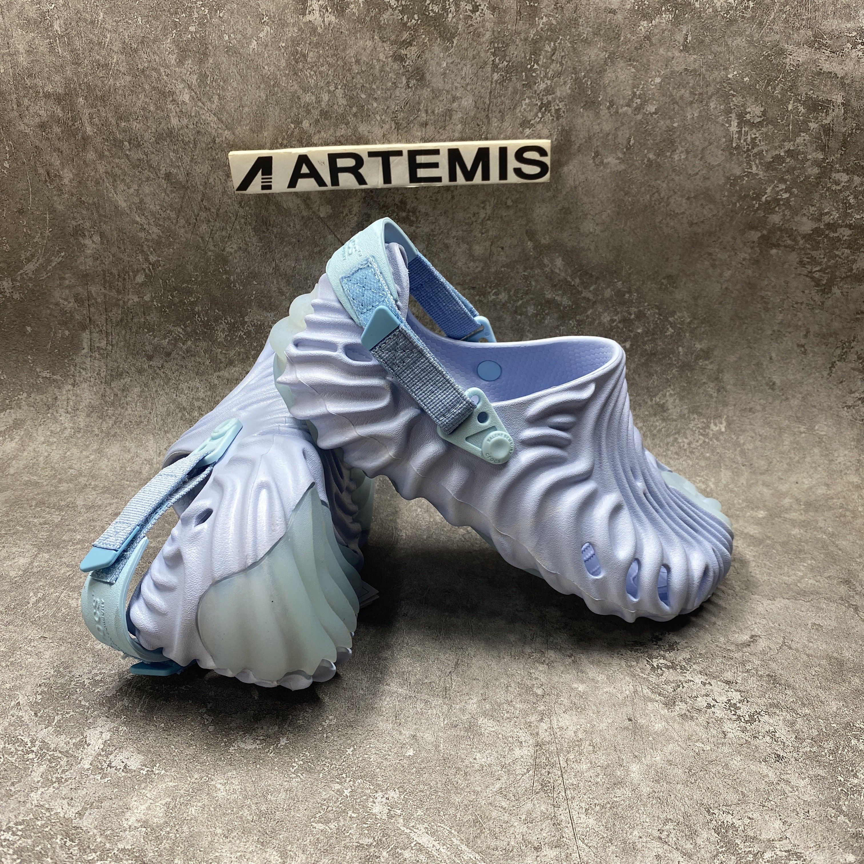 Cr*0*s Pollex Clog by Salehe Bembury Tannin Blue