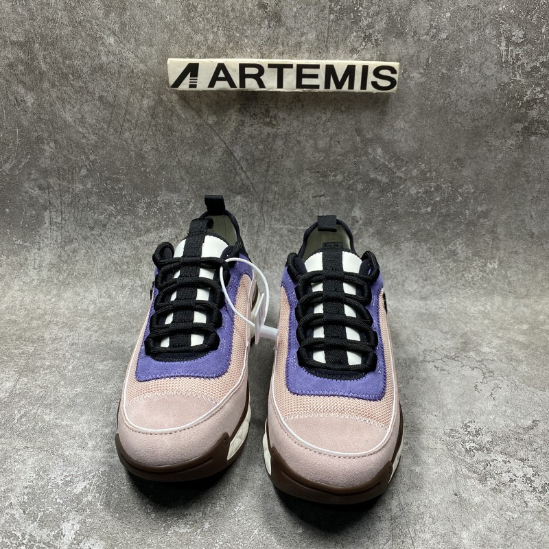 Ch*el Trainer Sneaker In Purple Pink