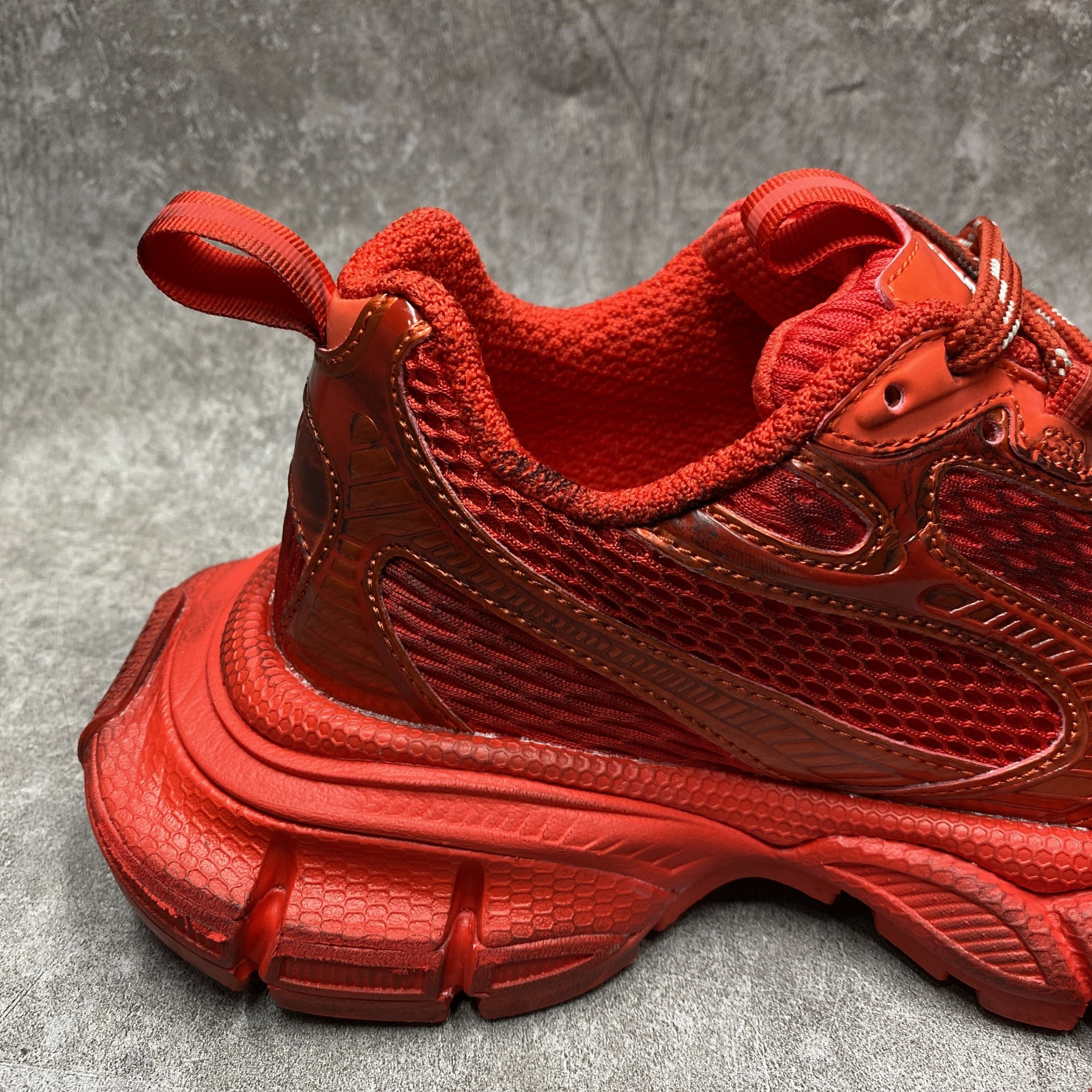 Balenciga 3XL Sneaker in Red