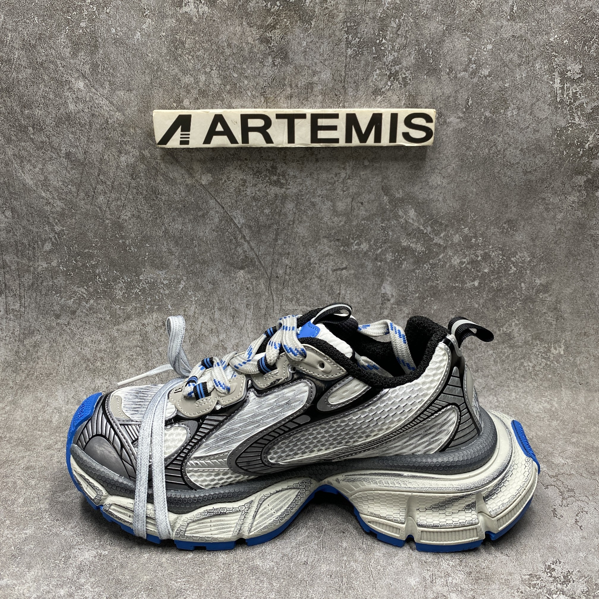 Balenciga 3XL Sneaker White Blue