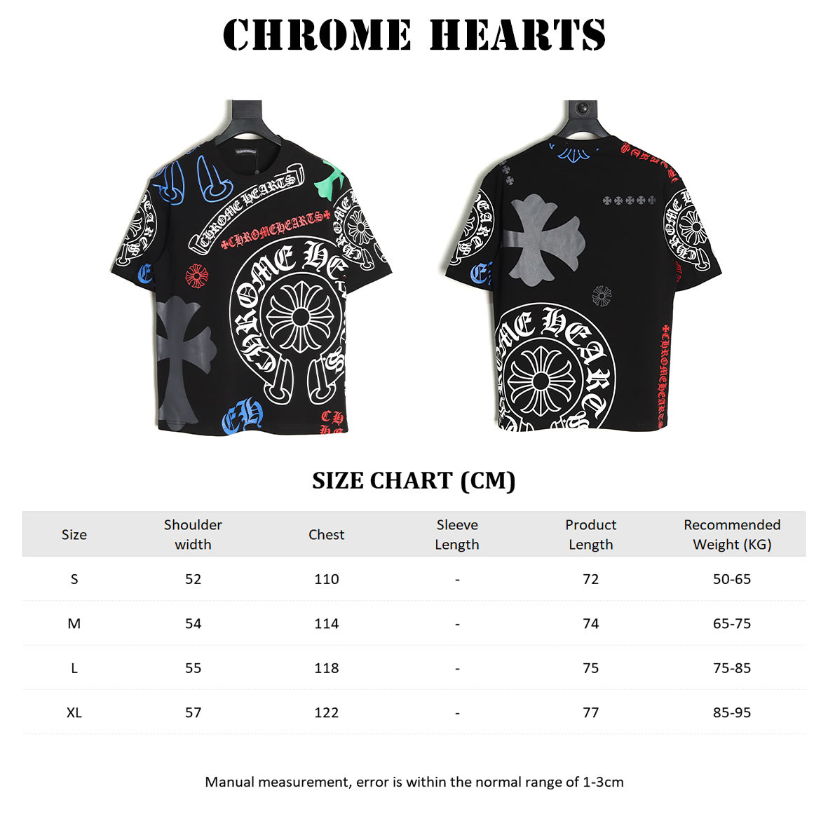 Ch**me He**ts 25ss Short-sleeved T-shirt