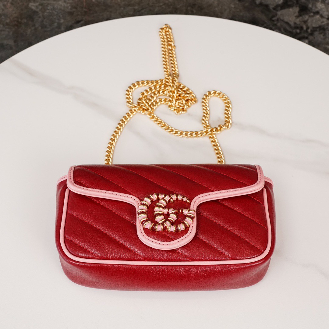 GG Marmont S*per mini bag16.5CM