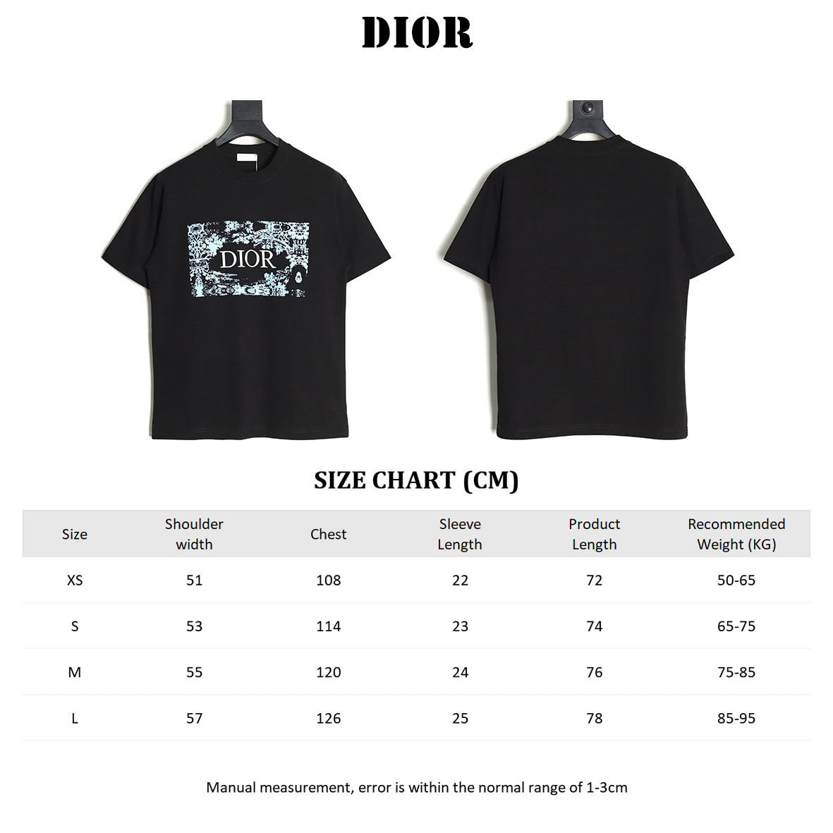 D*0r 25SS Short-sleeved T-shirt