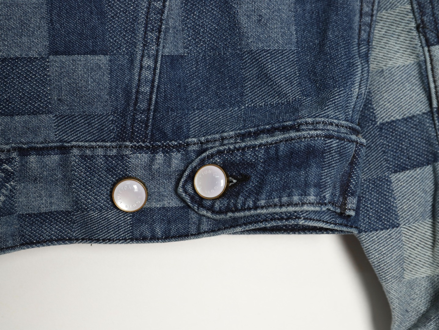 L0*is V*t0n LV 25FW Denim Jacket Suit