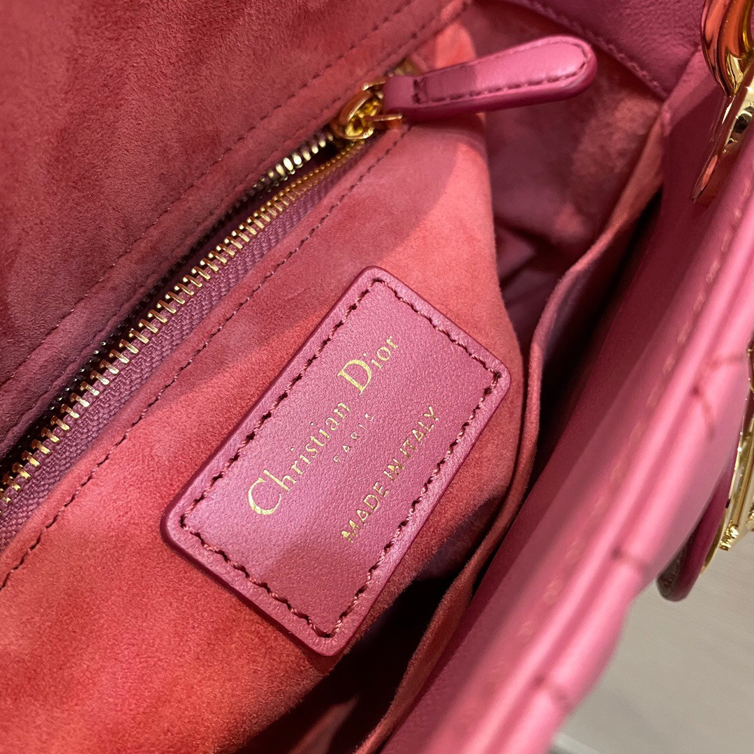 Small Lady D*0r Bag 8 x 6.5 x 3 inches