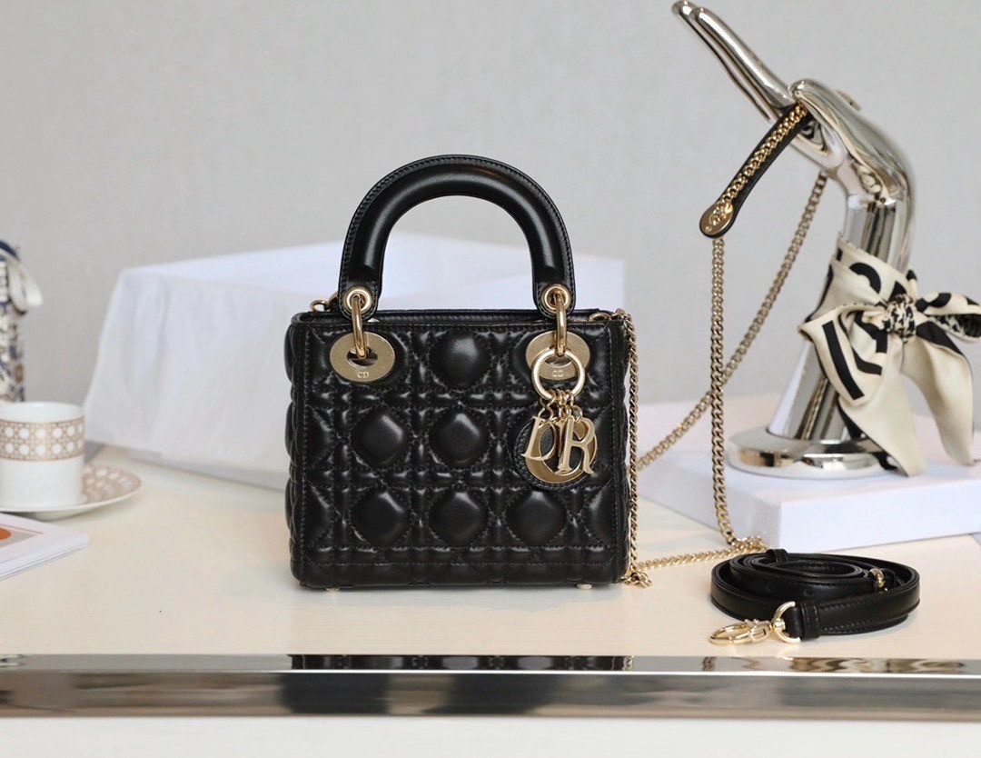 MINI LADY D*0r BAG   17cm