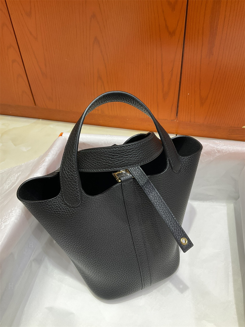 Hermès Picotin 18cm black without original box