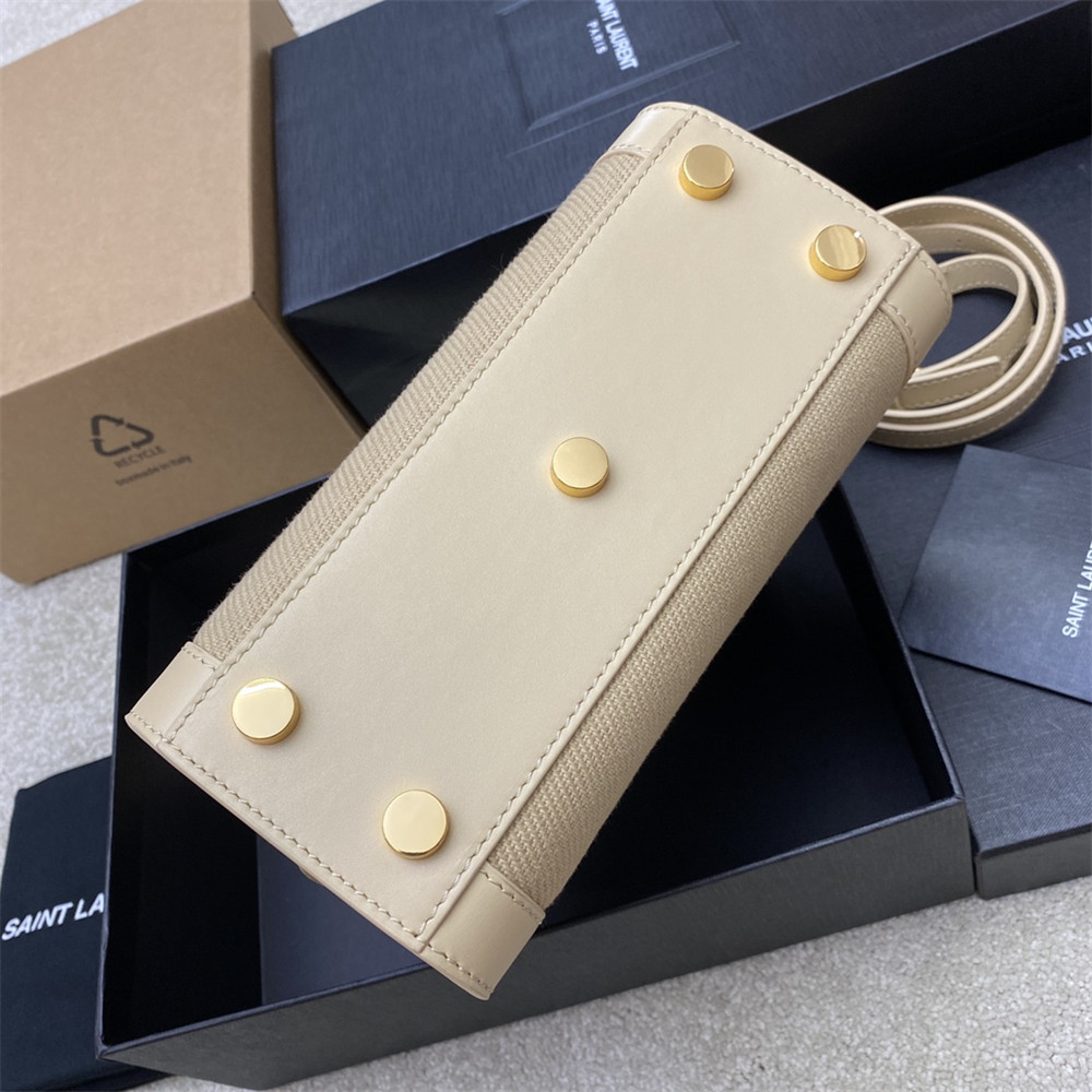 Y*L SAC DE JOUR NANO IN CANVAS HANDBAG