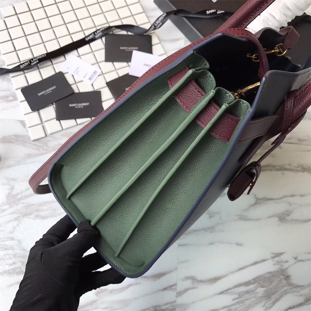 Y*L SAC DE JOUR SMALL IN GRAINED LEATHER