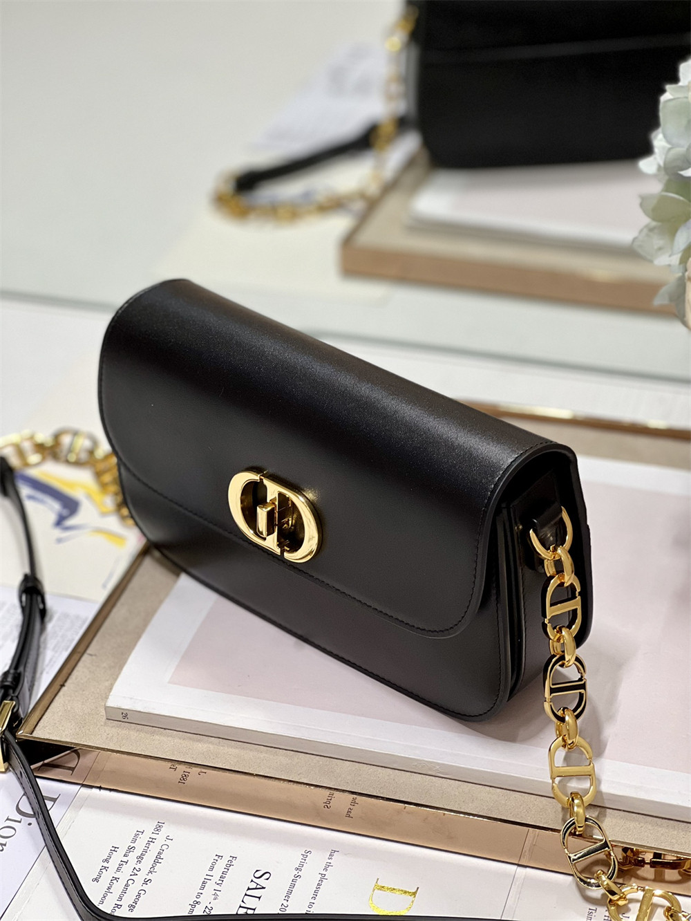 D*0r 30 Montaigne Avenue Black 22.5 x 12.5 x 6.5 cm