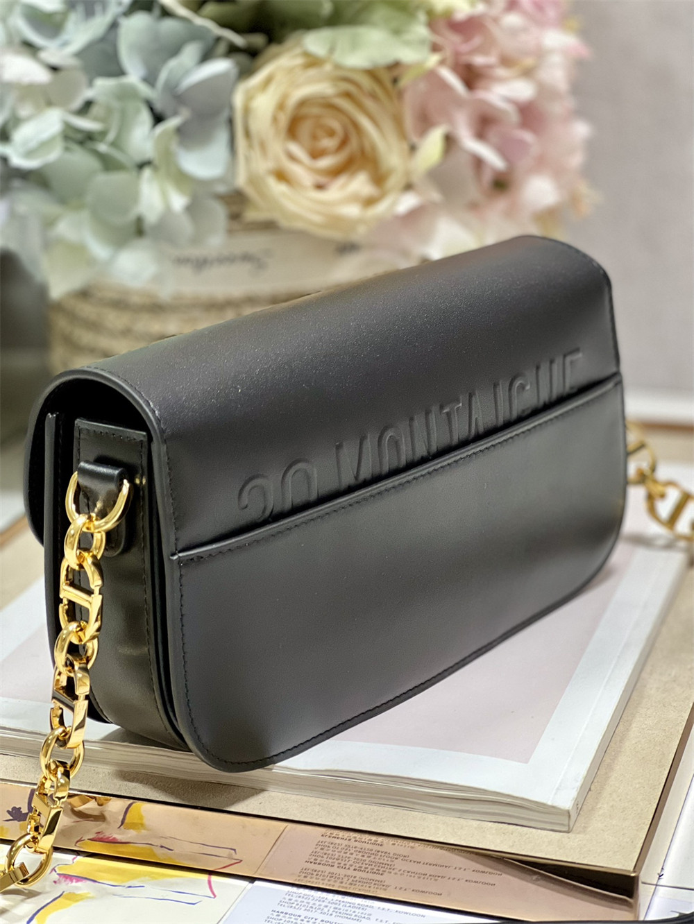 D*0r 30 Montaigne Avenue Black 22.5 x 12.5 x 6.5 cm