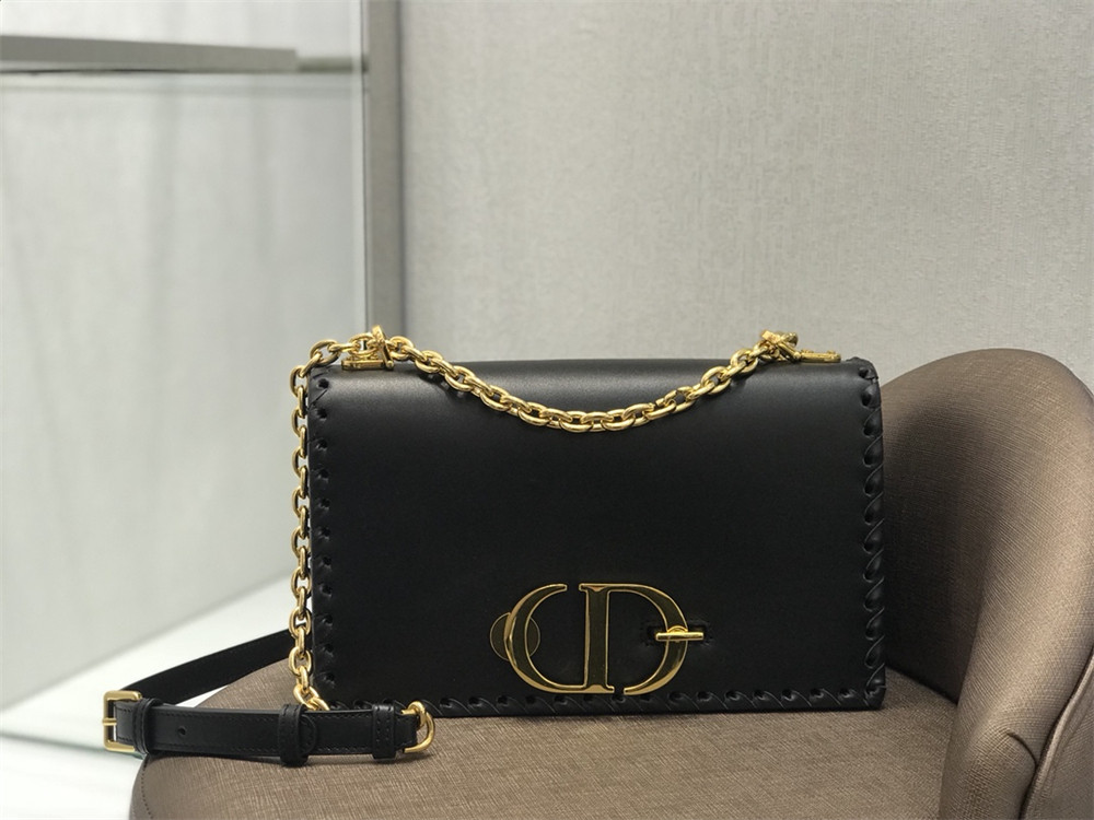 D*0r 30 MONTAIGNE CHAIN BAG BLACK