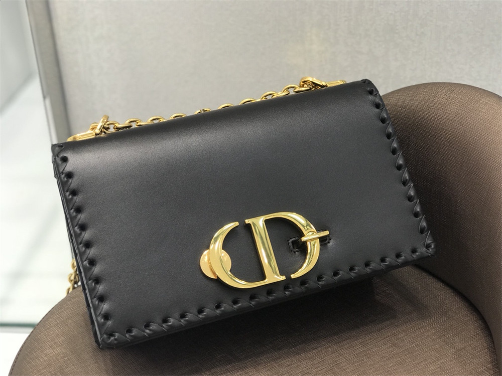 D*0r 30 MONTAIGNE CHAIN BAG BLACK