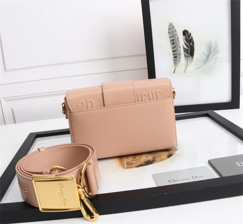 D*0r 30 MONTAIGNE CHAIN BAG LIGHT PINK