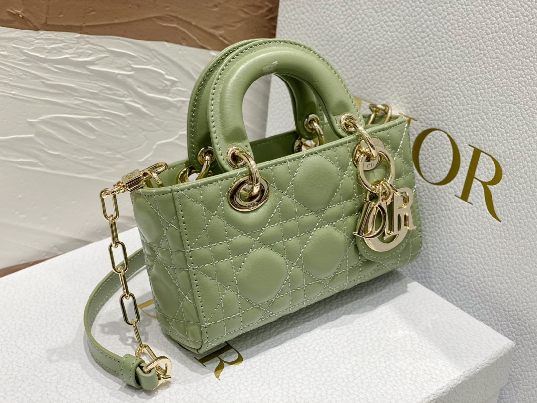 D*0r MINI LADY D-JOY BAG GREEN