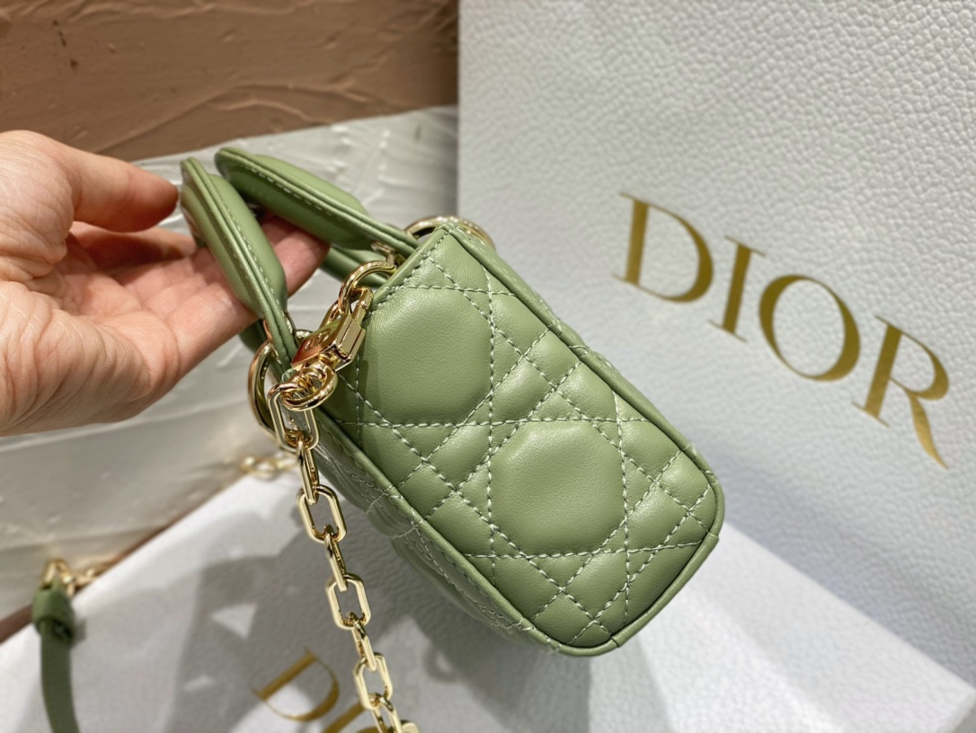 D*0r MINI LADY D-JOY BAG GREEN