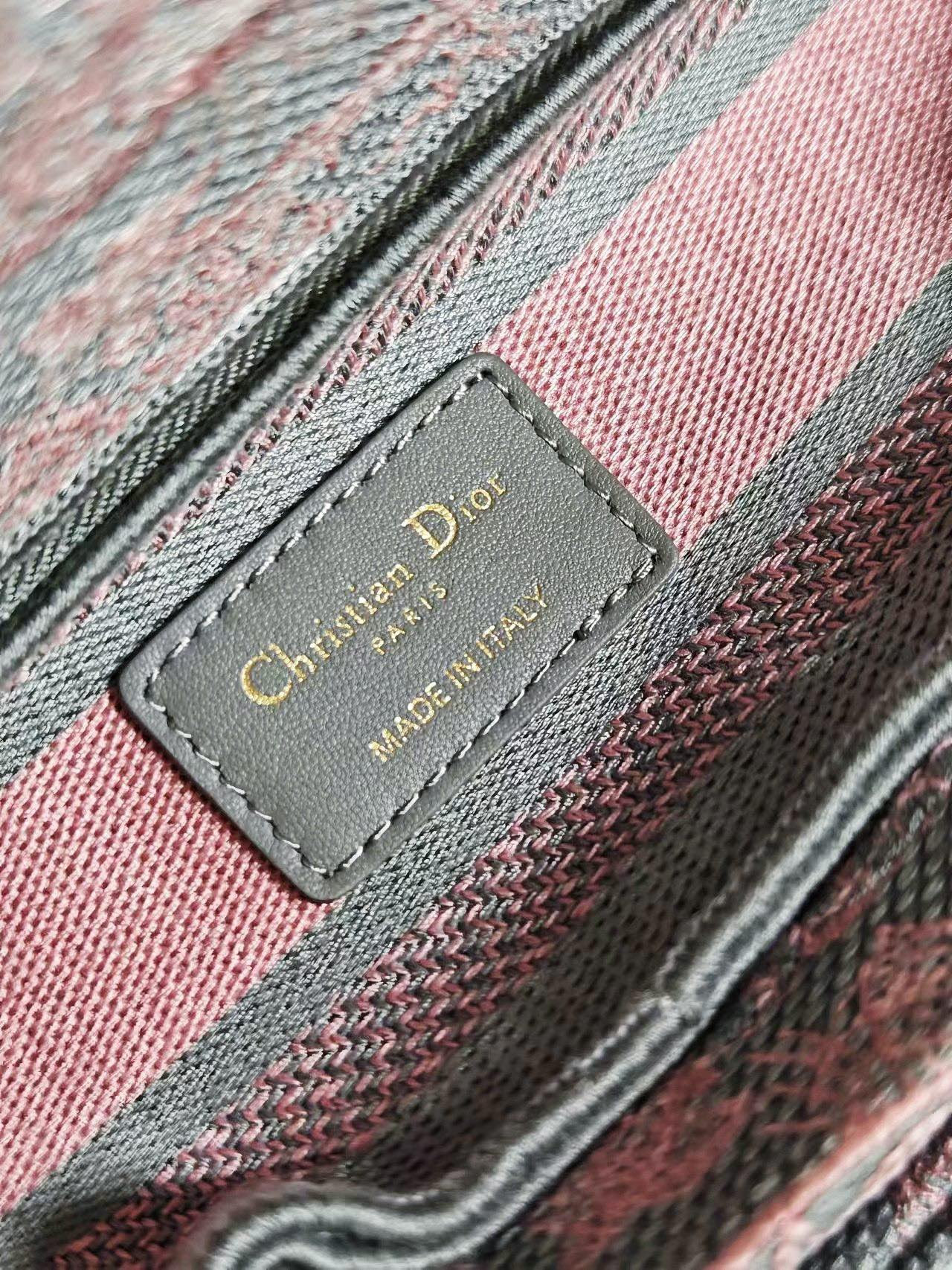 D*0r MEDIUM LADY D-JOY BAG PINK