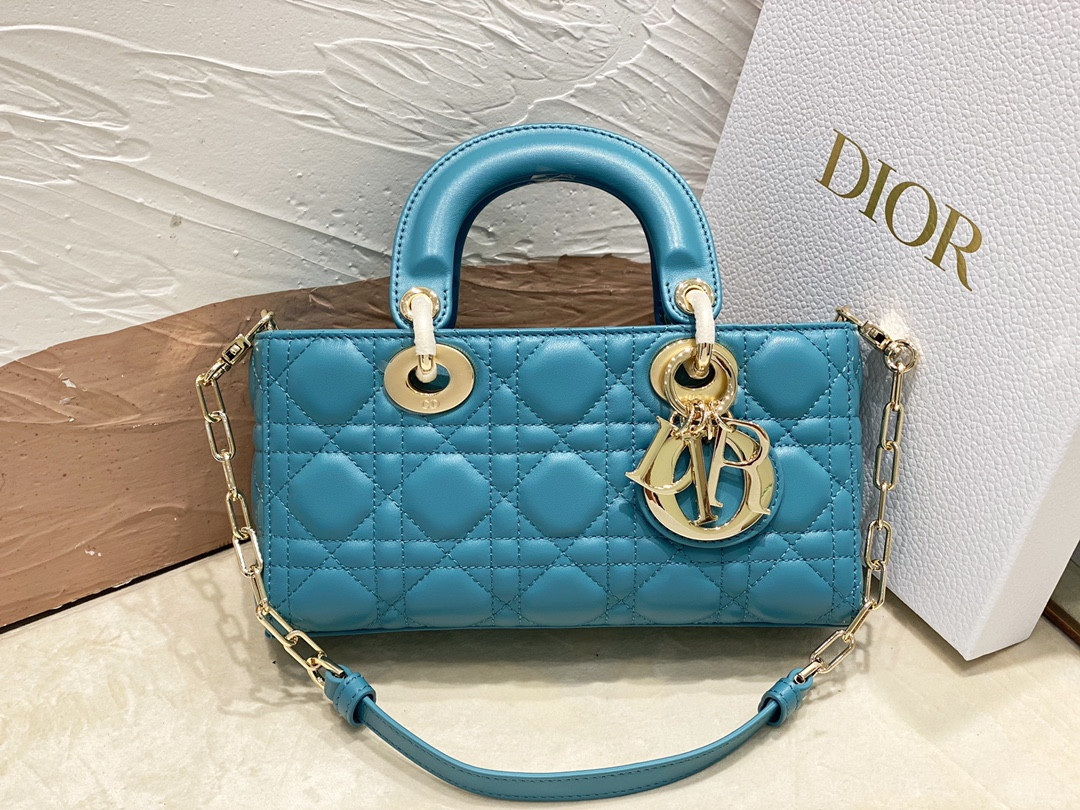 D*0r SMALL LADY D-JOY BAG BLUE