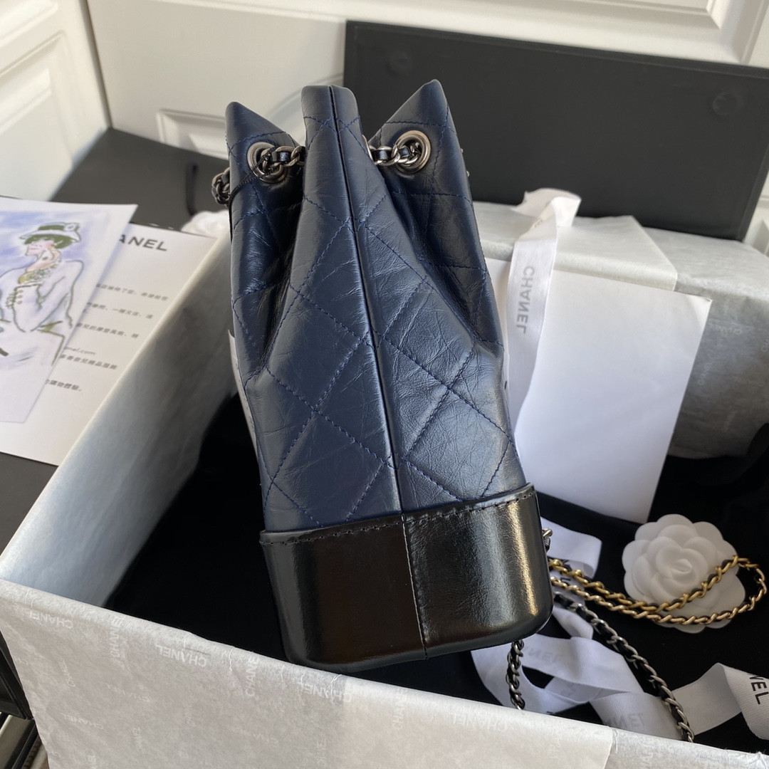 Ch*el CC Gabrielle BLUE 22 x 23 x 11cm