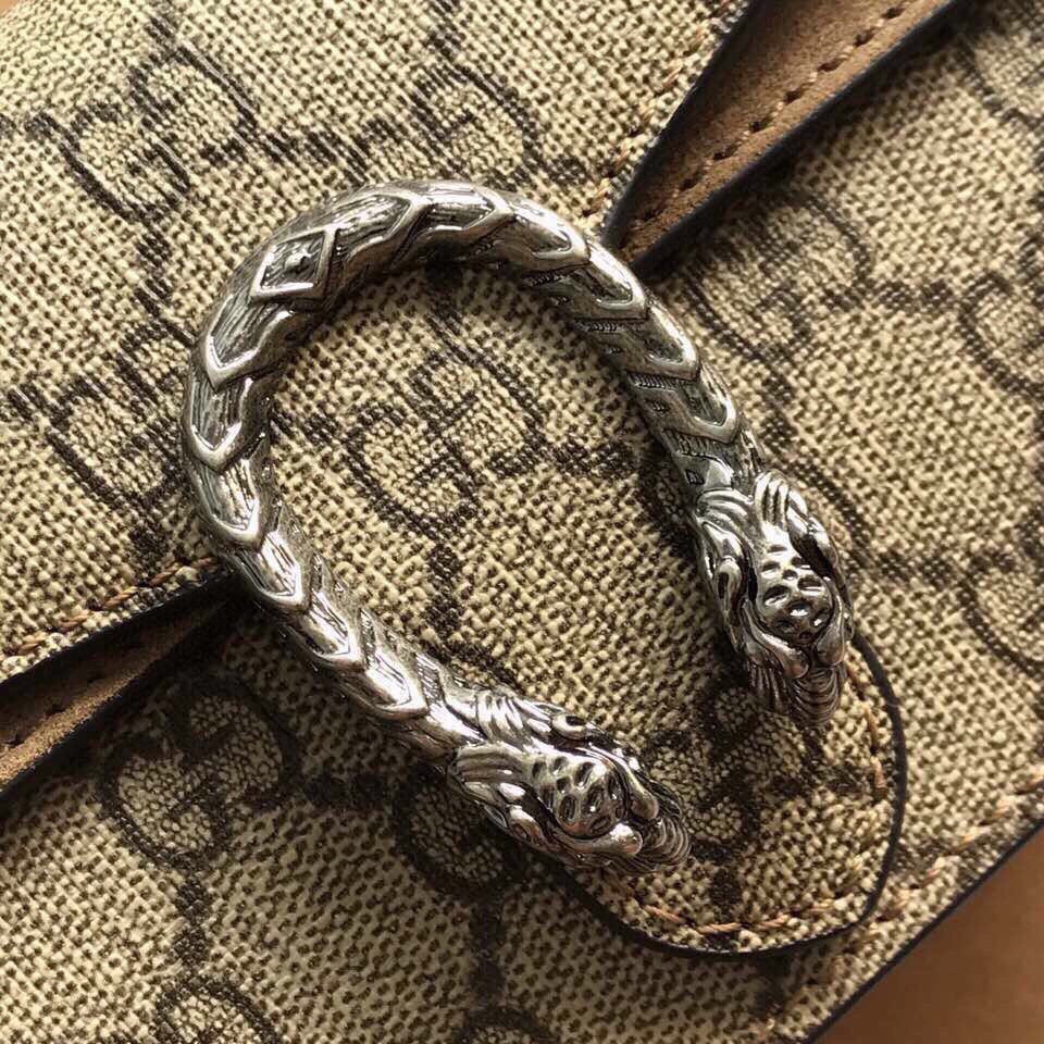 G*u*i DIONYSUS GG S*p*e S*pER MINI BAG 6.5"Wx3.9"Hx1.6"D