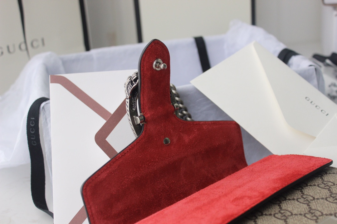 G*u*i DIONYSUS GG S*p*e MINI BAG 8"Wx5"Hx2.3"D